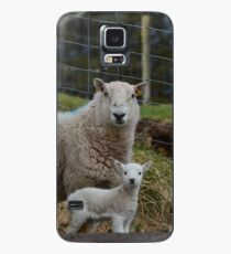 Lamb - Spring Smiles Case/Skin for Samsung Galaxy