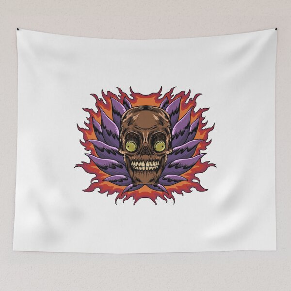 Item preview, Skullz w fire designed and sold by 995dsgn.