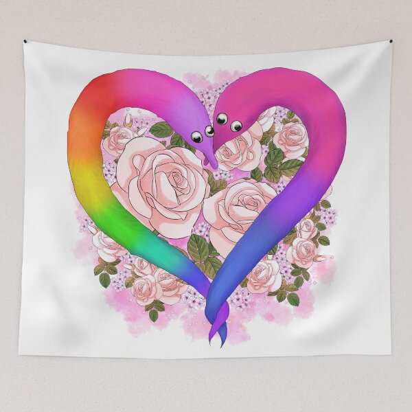Item preview, I Would Still Love You If You Were A Worm - Pride Ver. 2 (bisexual) - Textless designed and sold by StellarDraconic.
