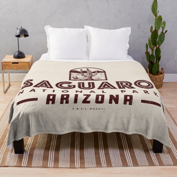 Artikelvorschau, Saguaro National Park - Cacti (Brown) entworfen und verkauft von deadmansupplyco.