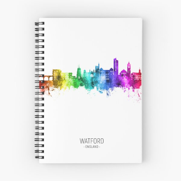 Item preview, Watford England Skyline designed and sold by ArtPrints.