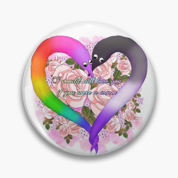 Item preview, I Would Still Love You If You Were A Worm - Pride Ver. 2 (asexual) designed and sold by StellarDraconic.