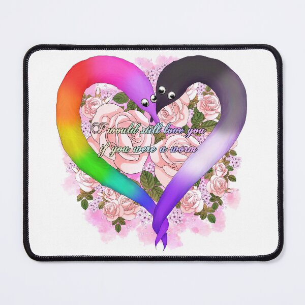 Item preview, I Would Still Love You If You Were A Worm - Pride Ver. 2 (asexual) designed and sold by StellarDraconic.