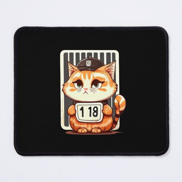 Item preview, Cat Prisoner - Al-CAT-Raz designed and sold by Mooostickers.