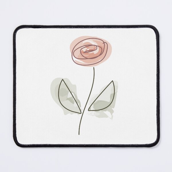 Item preview, minimalistic rose designed and sold by SunGraphicArt.