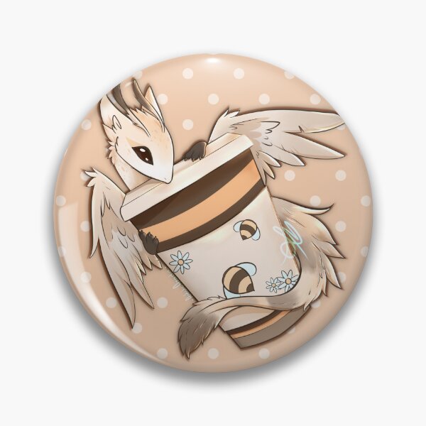 Item preview, Bumble Dragon with coffee designed and sold by AzadiatheRito.