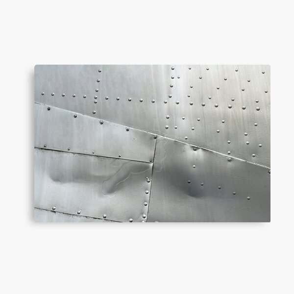 Aperçu de l'œuvre Résumé de l'aluminium de la peau de l'avion créée et vendue par Londonimages.