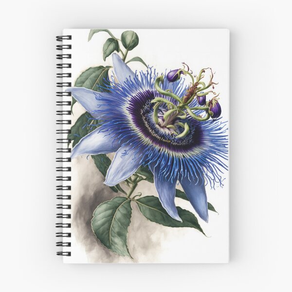 Item preview, Blue Passion Flower  designed and sold by Vanover Designs.