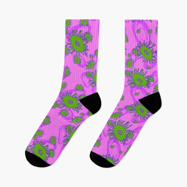 Item preview, Green and Pink Bone Cell Pattern designed and sold by vividbiology.