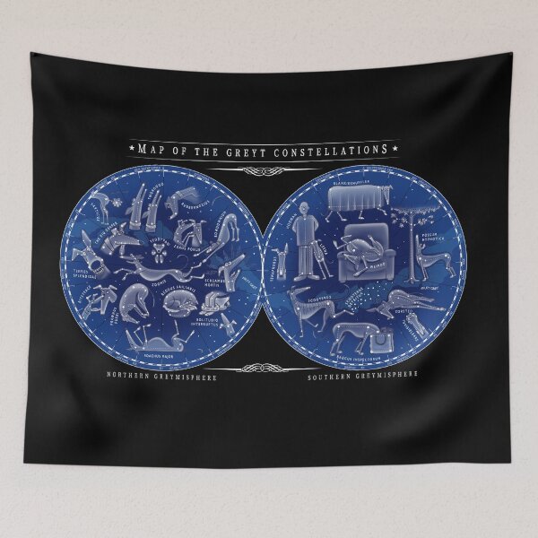 Item preview, Map of the Greyt Constellations designed and sold by RichSkipworth.