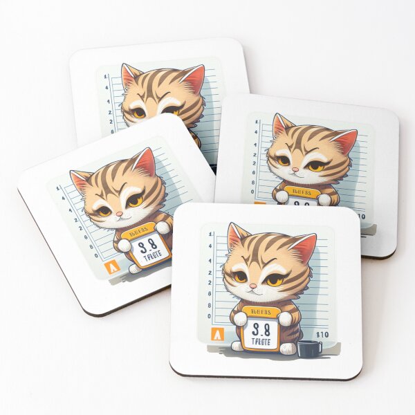 Item preview, Cat Prisoner - Al-CAT-Raz designed and sold by Mooostickers.