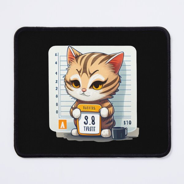 Item preview, Cat Prisoner - Al-CAT-Raz designed and sold by Mooostickers.