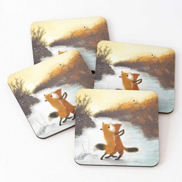 Item preview, Foxes Do The Tango designed and sold by jonescre8tive.