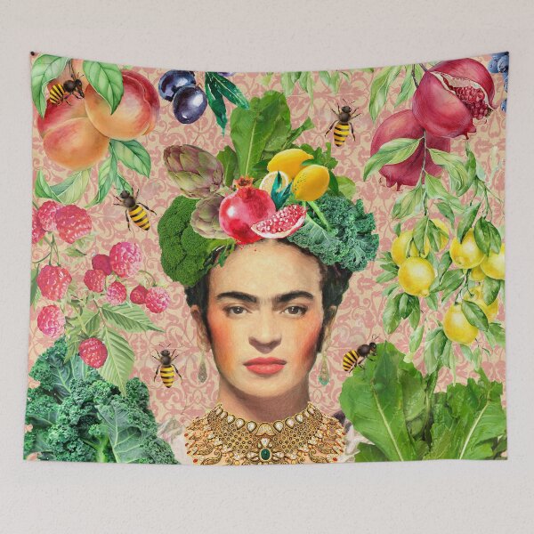 Item preview, Vegan Frida Kahlo designed and sold by Muycote.