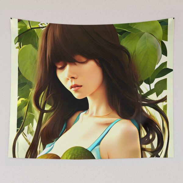 Item preview, The avocado lady designed and sold by DreamyChaos.