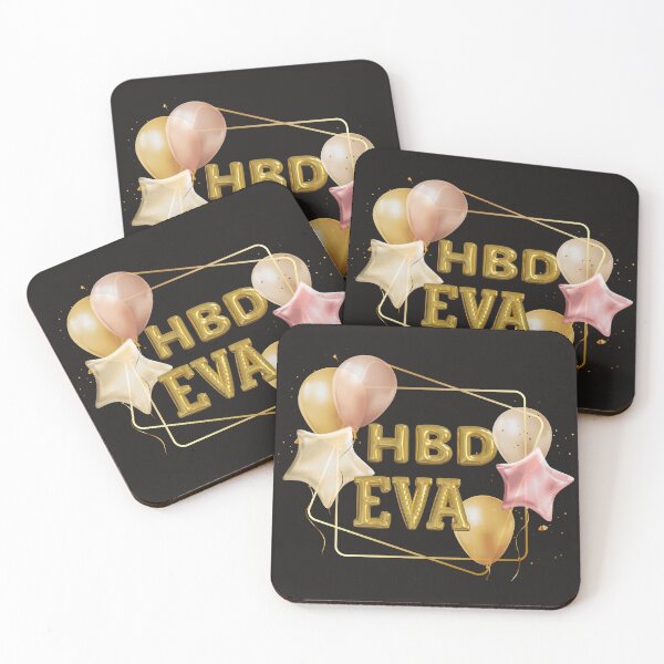 Item preview, Happy Birthday EVA, EVA, happy birthday eva, birthday, happy birthday, for eva, eva birthday designed and sold by Celebrationist.