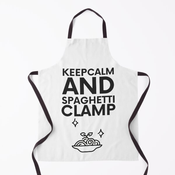 Item preview, Calm And Spaghetti Clamp, Funny Pasta Noodle designed and sold by uriwe.