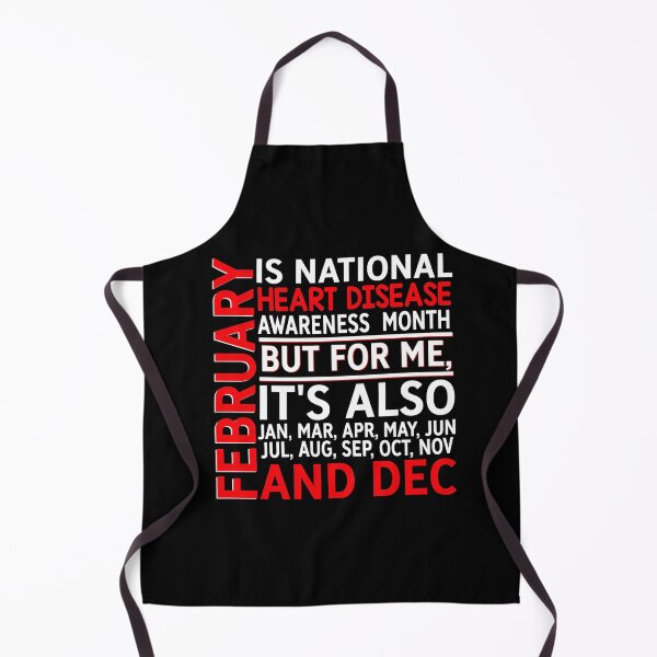 Item preview, February Is National Heart Disease Awareness Month designed and sold by Adolfo114.
