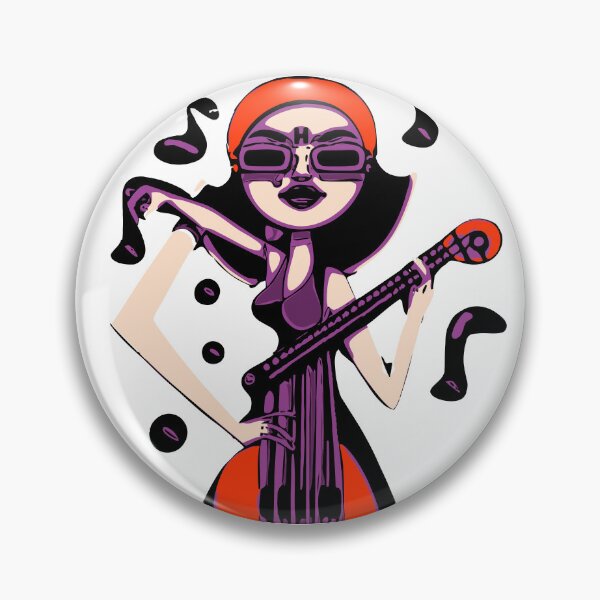 Item preview,  "The Musician with the Lenses" designed and sold by FunnyShopGirl.