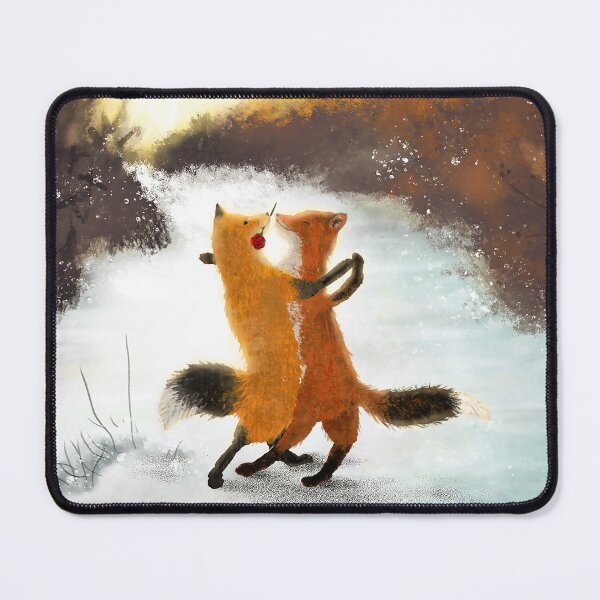 Item preview, Foxes Do The Tango designed and sold by jonescre8tive.