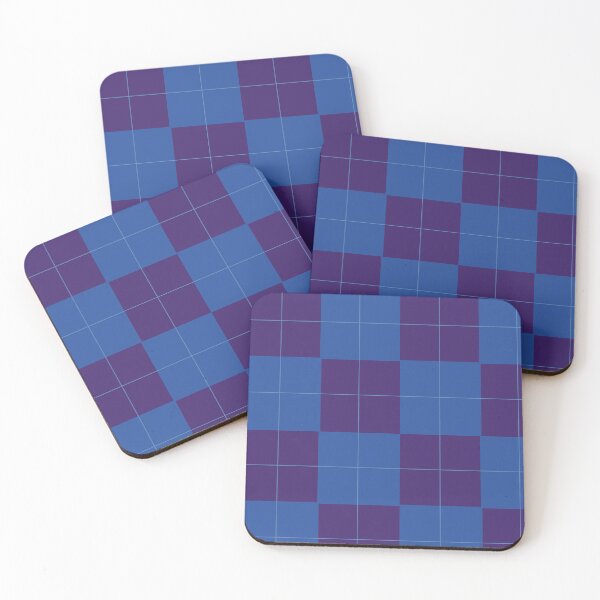 Item preview, Checkered print in blue 2023  designed and sold by JuzBeMindful.