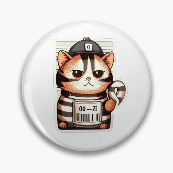 Item preview, Cat Prisoner - Al-CAT-Raz designed and sold by Mooostickers.