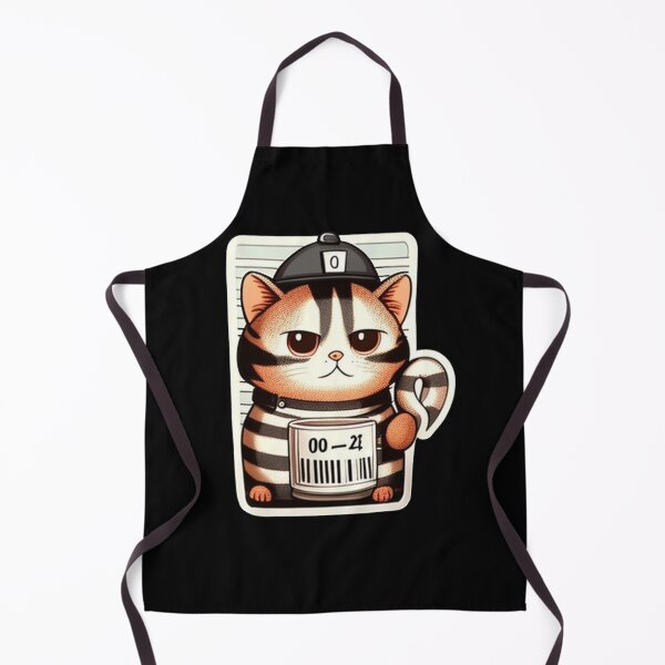 Item preview, Cat Prisoner - Al-CAT-Raz designed and sold by Mooostickers.