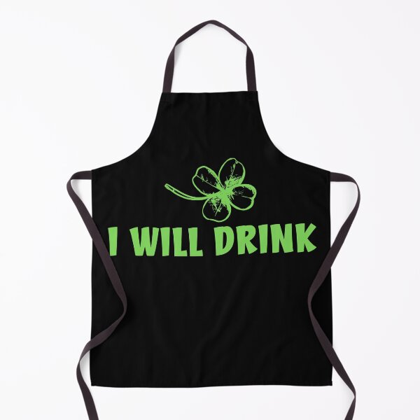 Item preview, I will drinkg, St. Patrick's Day designed and sold by HarriPaloma.