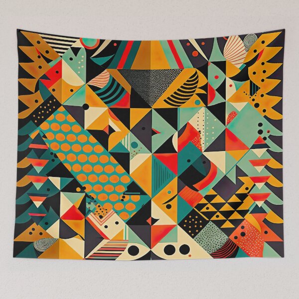 Item preview, Abstract Color Pop Explosion designed and sold by Papouilles.