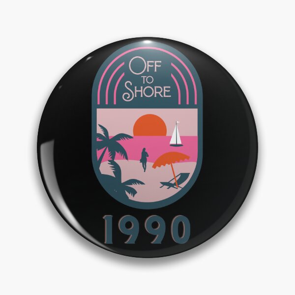 Item preview, Off to Shore 1990 designed and sold by TheMerchPeddler.