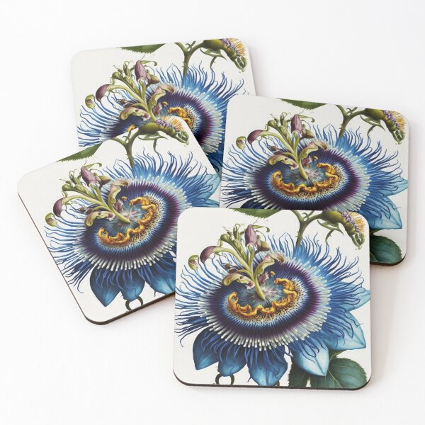 Item preview, Blue Passion Flower  designed and sold by Vanover Designs.