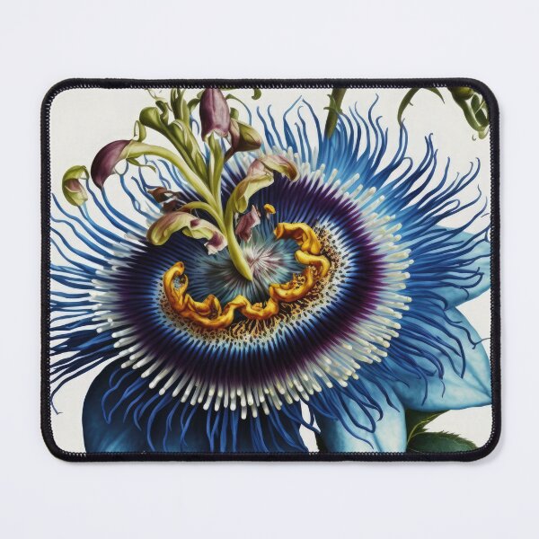 Item preview, Blue Passion Flower  designed and sold by Vanover Designs.