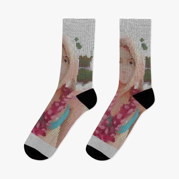 Item preview, Sexy Anime Girl in Bikini Pixel 8-bit Art designed and sold by PixelDripped.