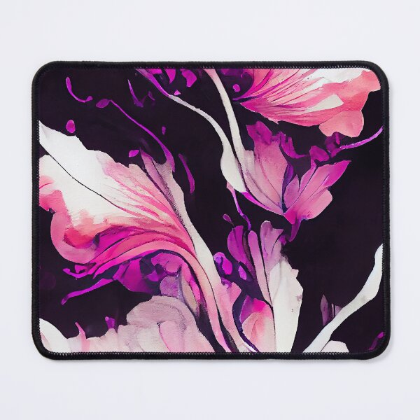 Item preview, Violet abstract floristic pattern  designed and sold by AppleElf.