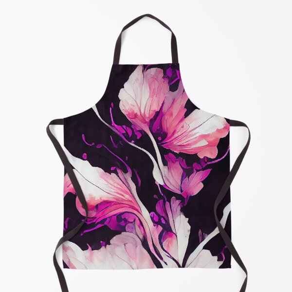 Item preview, Violet abstract floristic pattern designed and sold by AppleElf.