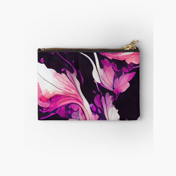 Item preview, Violet abstract floristic pattern  designed and sold by AppleElf.