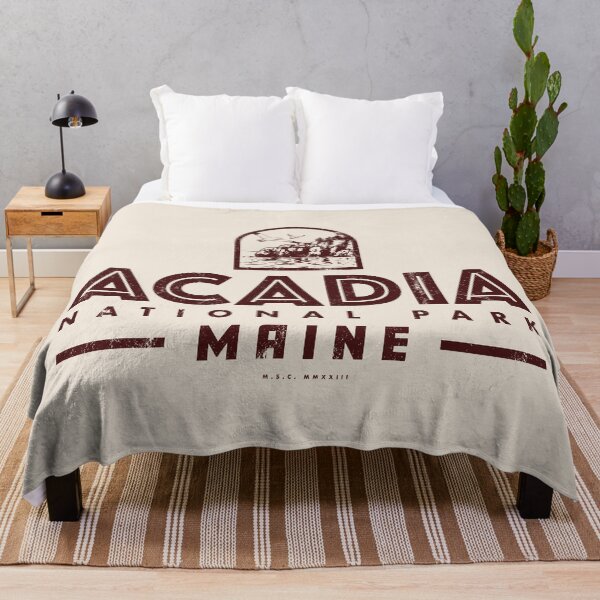 Item preview, Acadia National Park - Coastline (Brown) designed and sold by deadmansupplyco.
