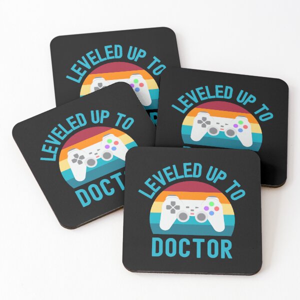 Item preview, Leveled Up To Doctor - Phd Gift, Degree Gift, Doctorate Degree Gift, Thesis Defense, Dissertation Defense, Graduation, phinished designed and sold by jadedscientist.