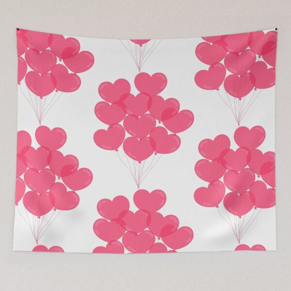 Item preview, Pink lovely heart balloon designed and sold by Aoxydesign.