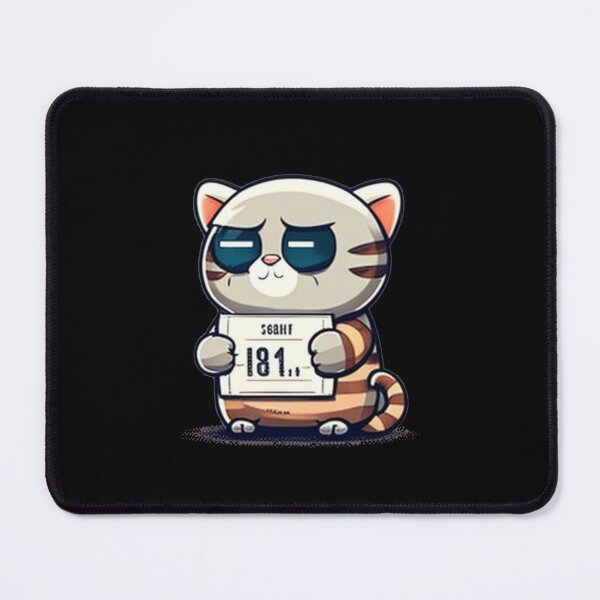 Item preview, Cat Prisoner - Al-CAT-Raz designed and sold by Mooostickers.