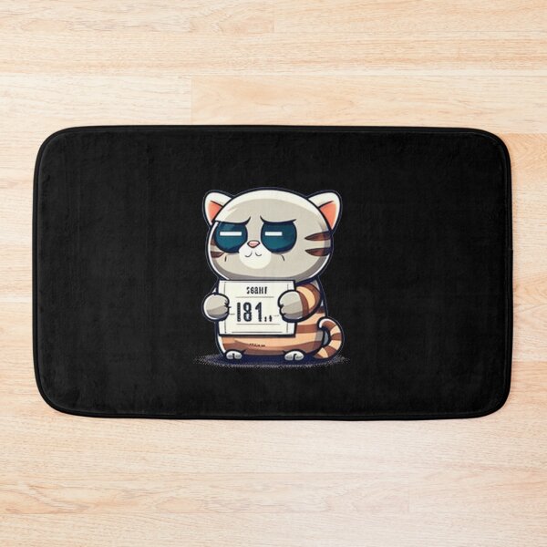 Item preview, Cat Prisoner - Al-CAT-Raz designed and sold by Mooostickers.