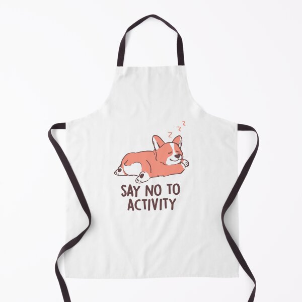 Item preview, Say No to Activity - Cute Lazy Dog Gift designed and sold by EduEly.