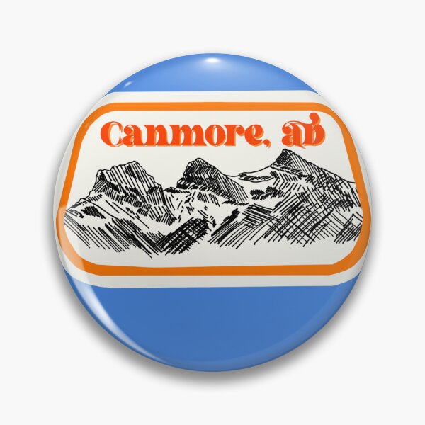Item preview, Retro Canmore Sticker designed and sold by -piperj.