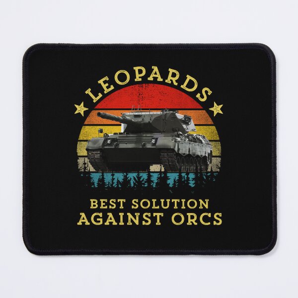 Item preview, Leopards Best Solution Against Orcs Leopard Tank Ukarine  designed and sold by RosannaArt.