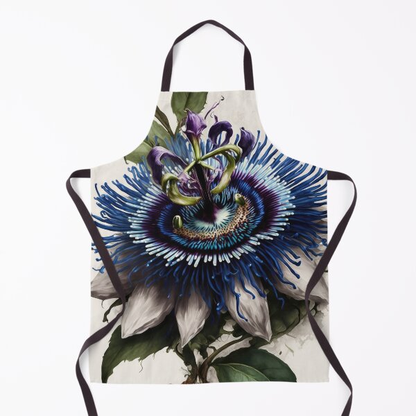 Item preview, Blue Passion Flower  designed and sold by Vanover Designs.