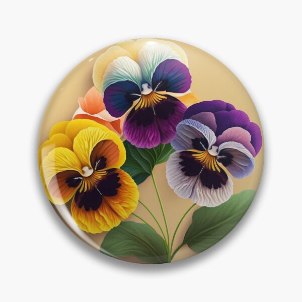 Artikelvorschau, Pansies: The Perfect Addition to a Playful Garden entworfen und verkauft von Zarto.
