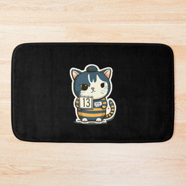Item preview, Cat Prisoner - Al-CAT-Raz designed and sold by Mooostickers.