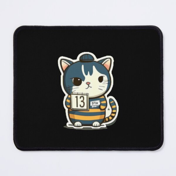 Item preview, Cat Prisoner - Al-CAT-Raz designed and sold by Mooostickers.