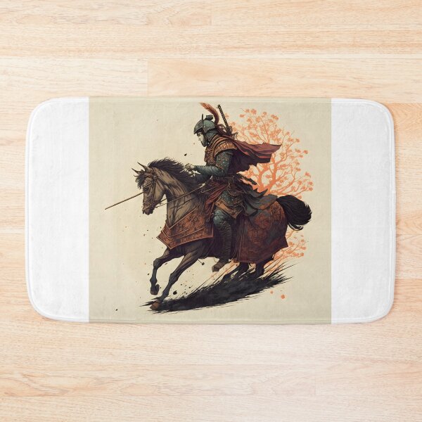 Item preview, A samurai warrior on horseback designed and sold by Vividy.