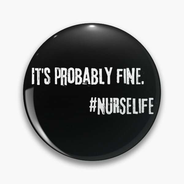 Item preview, ER ICU RN Nurse Nursing Humor Sarcasm Funny designed and sold by ambertedder.